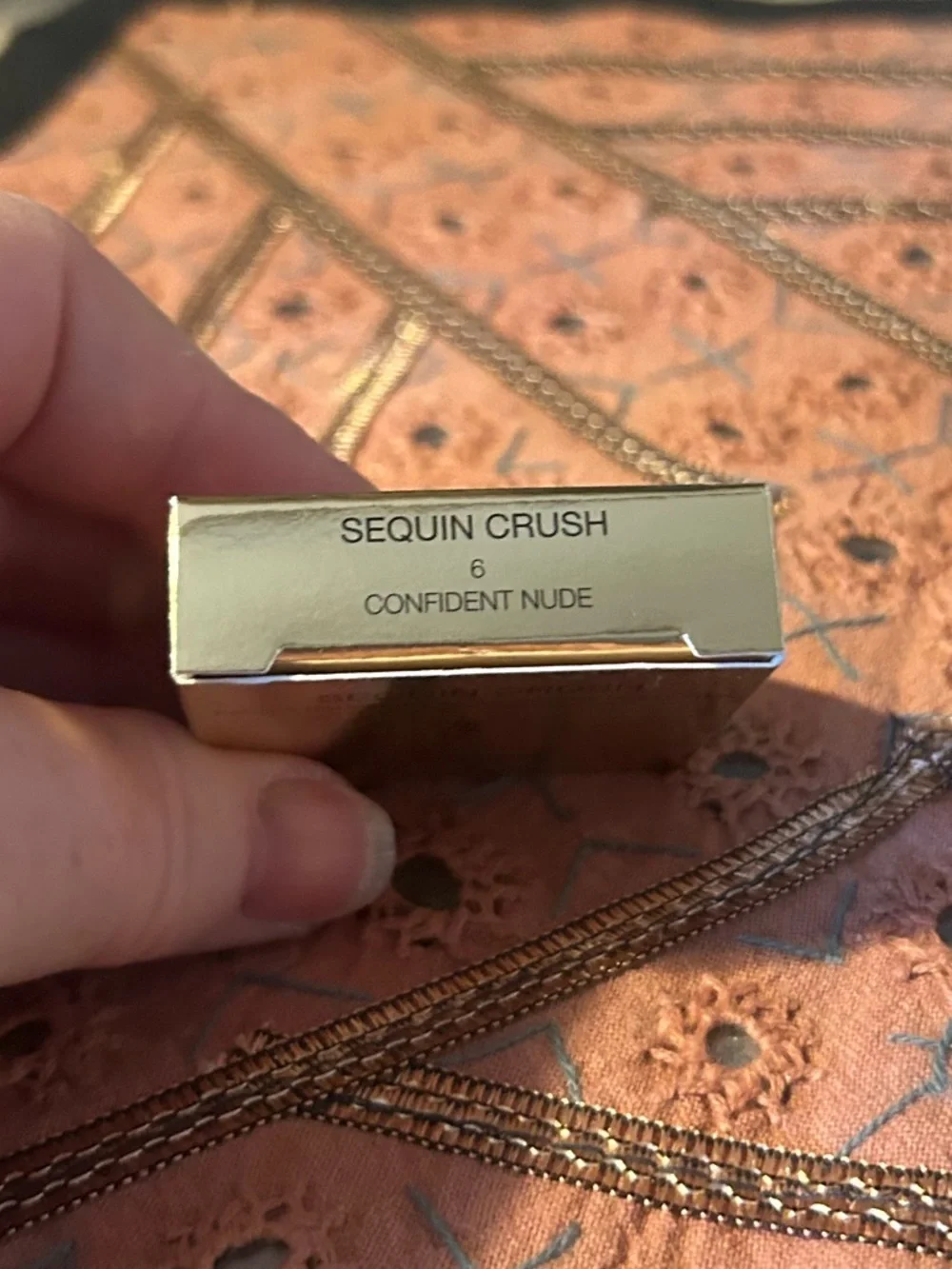 YSL Sequin Crush Eyeshadow in Confident Nude